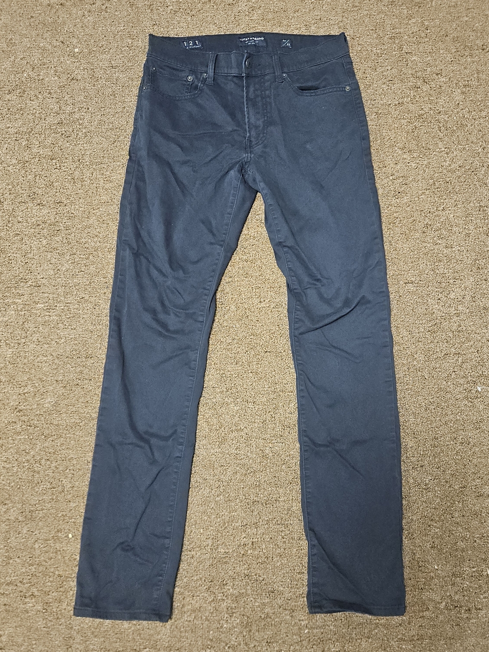 29/32 Lucky Brand 121 Men's Slim Fit Navy Pants